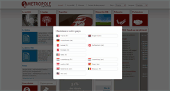 Desktop Screenshot of metropolegestion.com